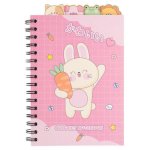 Cuaderno A5 Kawaii Grupo Erik 80 Hojas Bullet Wire-o