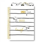 Bloc de notas Grupo Erik Snoopy Lazy Days 160 páginas laminado mate