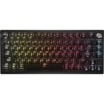 Teclado Corsair K65 Plus Wireless compacto 75% com switches MLX Fusion e RGB