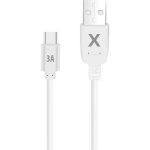 Câble USB-C vers USB-A Maxlife 0,5 m 3A Blanc
