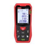 Medidor de distância a laser UNI-T LM120A 120 m com nível físico