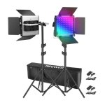 Kit d'éclairage LED Neewer 2×660 PRO II RGB 2×200cm