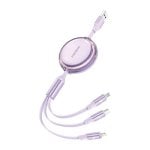 Cabo 3 em 1 Foneng X113 1.1 m Roxo