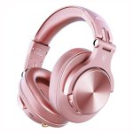 Auriculares OneOdio A70 inalámbricos Bluetooth 5.2 con cancelación de ruido, micrófono y batería 50 h, rosa