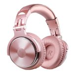Auriculares OneOdio Pro10 con cable, Shareport, micrófono integrado y color rosa dorado