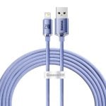 Cavo USB per Lightning Baseus Crystal Shine 2 m Viola