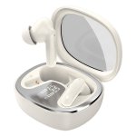 Auricolari Vention NBMB0 Bluetooth 5.3 TWS wireless con IPX4 e batteria 24h beige
