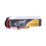 Batterie Tattu 450mAh 11.1V 75C 3S1P LiPo pour drones et modèles RC