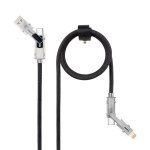 Cavo USB Nanocable 2 m USB A/USB C a USB C/Lightning 27 W Nero Grigio