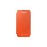 Funda para móvil Samsung Flip Cover Libro Naranja para Galaxy S4