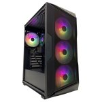 Desktop PC Tecnowake Wakedragon-x 16 Intel Core i5-12400F 16GB 1TB SSD RTX 5070 Windows 11 WiFi RGB