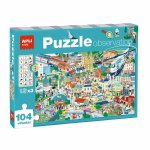 Puzzle APLI Kids 18820 Cidade 104 peças 5 anos
