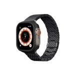 Pitaka Correa para Apple Watch de Fibra de Carbono Twill, Negro/gris
