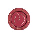 Udemos Soporte Anilla Magnética Freeflow Wind Compatible Con Anillo Magnético, Rojo