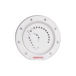 Udemos Soporte Anilla Magnética Freeflow Wind Compatible Con Anillo Magnético, Blanco