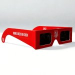 Atlético De Madrid Gafas Para Eclipse Solar Modelo Rojo (1 Unidad)