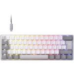 Toetsenbord Corsair CLIPPER PRO MINI 60 Hall Effect Magnetisch Compact Wit RGB