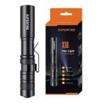 Linterna Superfire X18 55 lm 5 W 5 modos 38 m