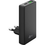 Caricatore Dual USB-C/A PD 65W Nero Goobay 75723