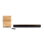 Barra de Sonido Bluetooth + Subwofer Inalámbrico 300W SB400BTWSBK Thomson Negra