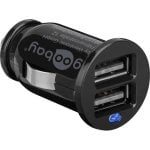 Auto-Ladegerät Goobay 44177 2 USB-Ports 5V Schwarz