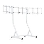 Thermaltake GEA-RMS-TMSWHT-01 Supporto Monitor Triplo Pavimento 32 a 55" VESA 75x75 a 200x200 Max 60Kg