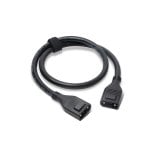 Cable EcoFlow LXT150-1M-US 1 metro Negro Compatible DELTA Max