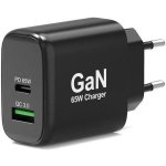 Cargador de Pared GaN Port Designs 902104EU 65W USB-C PD + USB-A