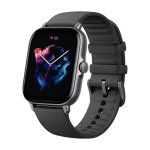 Amazfit GTS 3 Bluetooth GPS 42mm Negro Correa Silicona IP68 SpO2 Pulsómetro