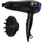Secador de Cabelo Iónico Sencor SHD 108VT 2200W 3 Temperaturas 2 Velocidades Difusor Preto