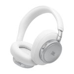 Auriculares JBL Live 780NC sans fil Bluetooth avec réduction de bruit, micro, charge rapide, blanc