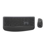 Clavier Logitech Signature Comfort Plus MK880 Bluetooth combo souris et repose-poignets AZERTY FR
