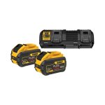 Kit de carregador e baterias DeWALT DCB132X2 9 Ah 54 V