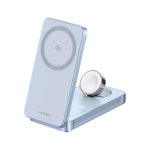 Cargador Inalámbrico Ugreen W757 Magflow 3 en 1 Qi2 25W