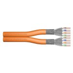 Cable réseau Cat 7 S/FTP Digitus 100 m orange