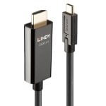Cavo Adattatore USB-C verso HDMI 10 m Lindy 43317 Nero