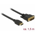 Cabo adaptador HDMI para DVI DeLOCK 85653 1,5 m bidirecional