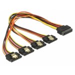 Cable DeLOCK 60157 alimentación SATA 0,3 m 4x SATA 15 pines