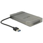 Convertidor USB 3.2 Gen 1 a SATA DeLOCK 62742 para disco duro de 2.5"