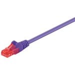 Cavo di rete Goobay 95263 1 m Cat6 U/UTP RJ-45 Viola
