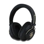 Auriculares Guess Metal 4G Logo Bluetooth sem fios Bluetooth 5.3 ANC Preto Dourado