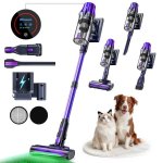 Aspiradora sin Cable Blossom V20 650W 55 kPa 65 min Láser Verde Morado