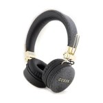 Guess Bluetooth Kopfhörer Klassisch mit 4G Logo, Kabellos, Schwarz