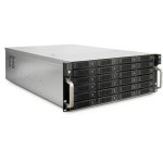 Serveur Inter-Tech 4U-4724 24 baies Hot-swap SAS SATA USB 2.0 4U rack gris