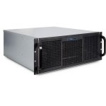 Serveur Inter-Tech 4U 40248 Rack Noir Gris ATX Micro ATX Mini-ITX SSI CEB
