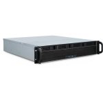 Servidor Inter-Tech 2U 2404L S-ATA Rack micro ATX Mini-ITX Acero 2U Negro Gris