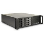 Case PC Inter-Tech 3U-3508 Rack Server Nero ATX 3U