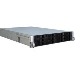 Serveur Inter-Tech IPC 2U-2412 Rack 2U Metal Noir Argent ATX EATX Micro ATX Mini-ITX SSI EEB