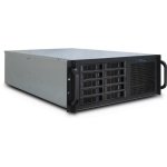 Serveur Inter-Tech IPC 4U-4410 Rack 4U E ATX 59L Noir Acier