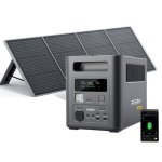 Station d’énergie AFERIY Nomad 1800 + 1024Wh 9 ports USB-C PD 140W Batterie Li-ion Chargeur solaire